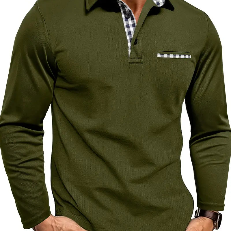 Sir Robert Long-sleeved Polo Shirt