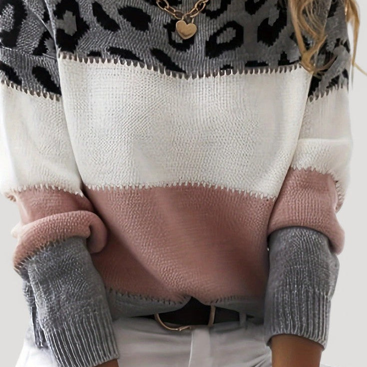 Lady Sophie Playful Pattern Knit Jumper