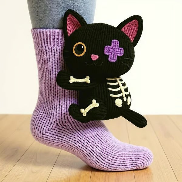 Animal Hugging Socks
