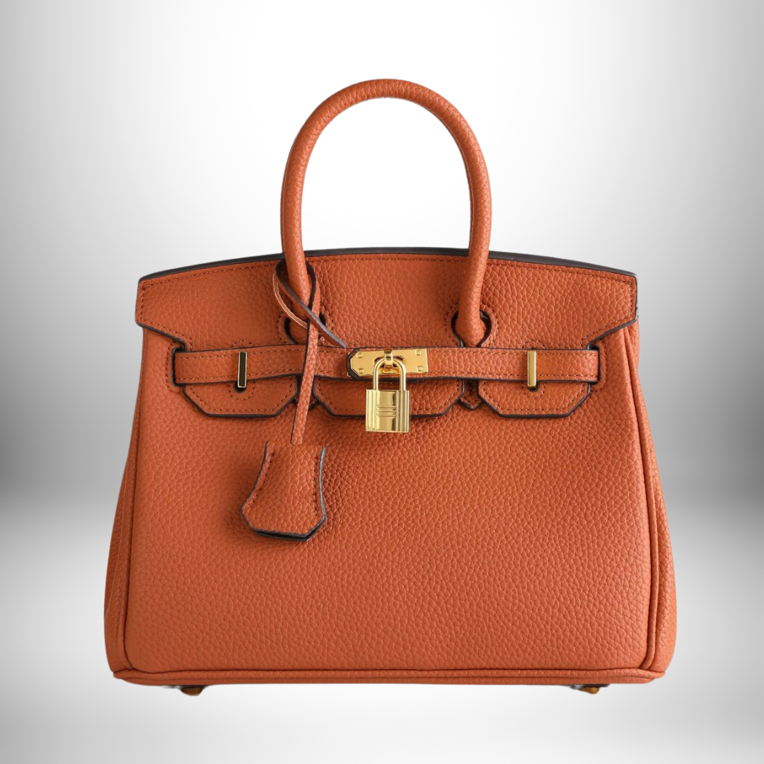 Lady Cecilia Luxurious Embossed Leather Bag