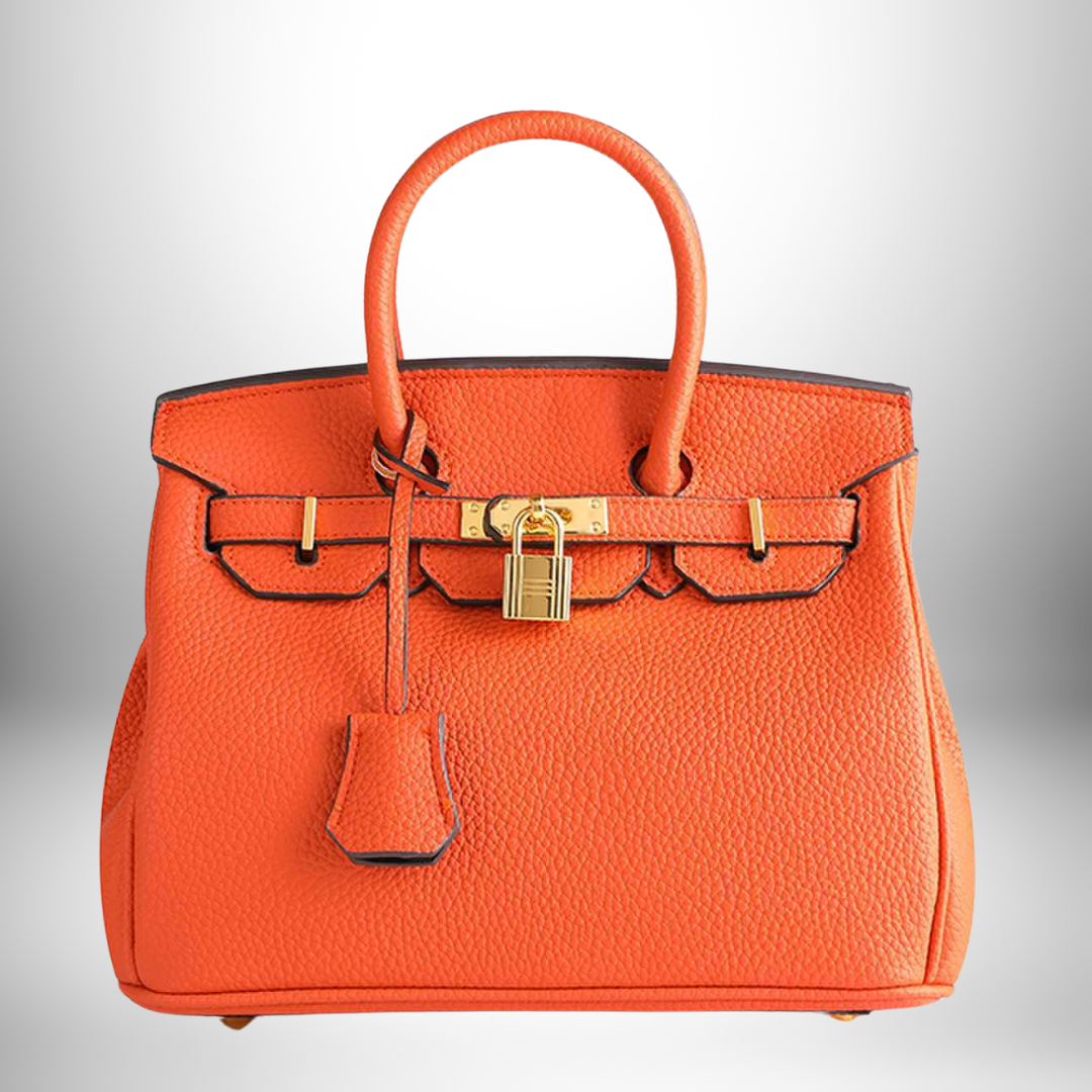Lady Cecilia Luxurious Embossed Leather Bag