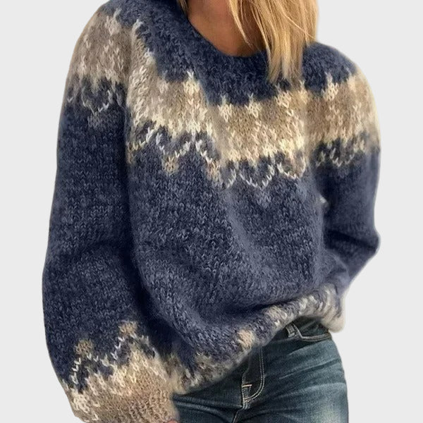 Lady Anna Warm Knitted Jumper