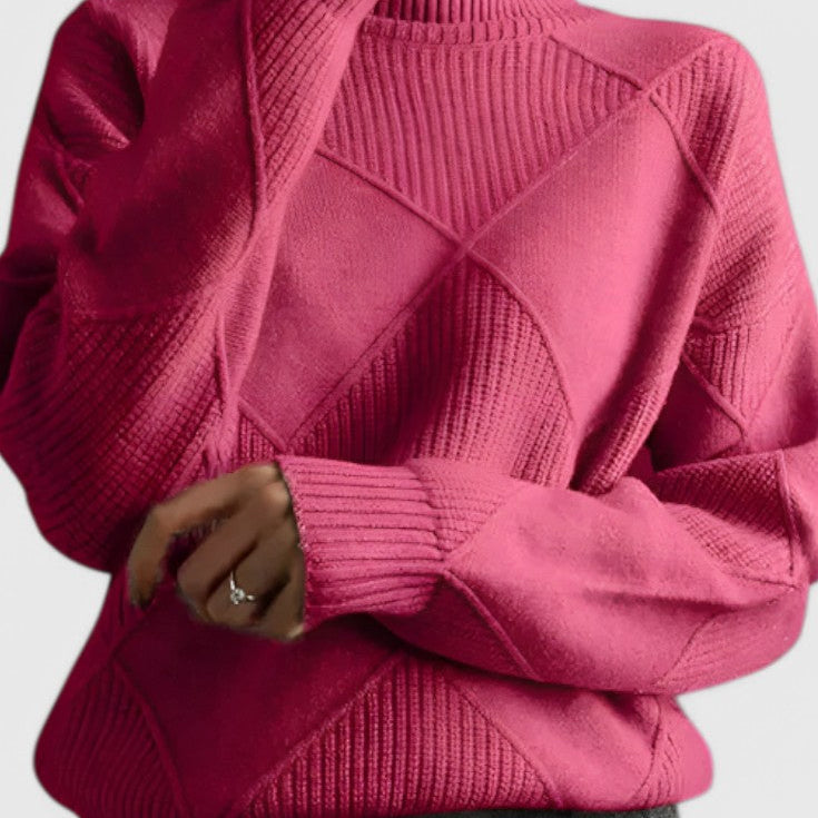 Lady Jasmine High Neck Cashmere Jumper