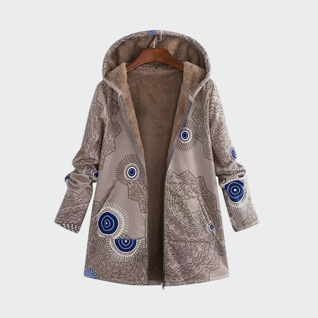 Lady Erica Cozy Hooded Cardigan