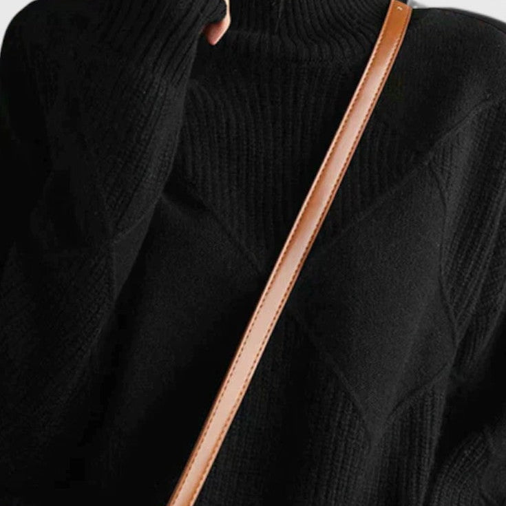 Lady Jasmine High Neck Cashmere Jumper