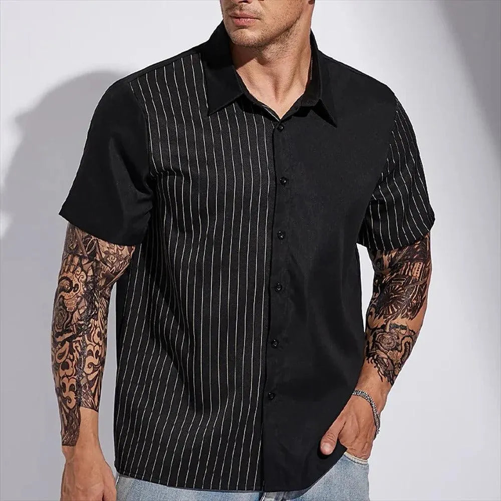 Sir Raymond Striped Short Sleeve Shirt
