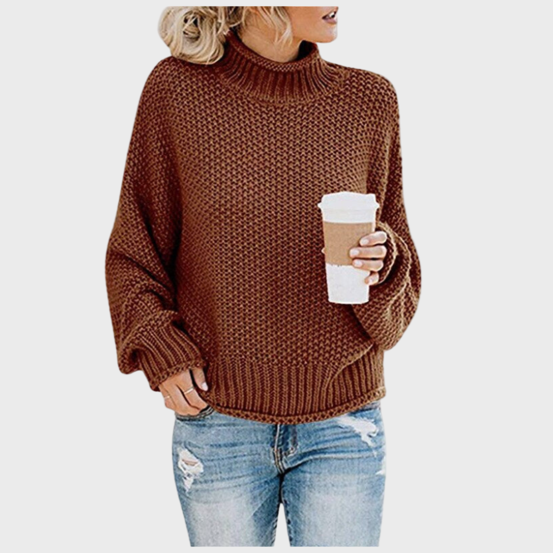 Lady Annabelle Everyday Knitted Turtleneck Jumper