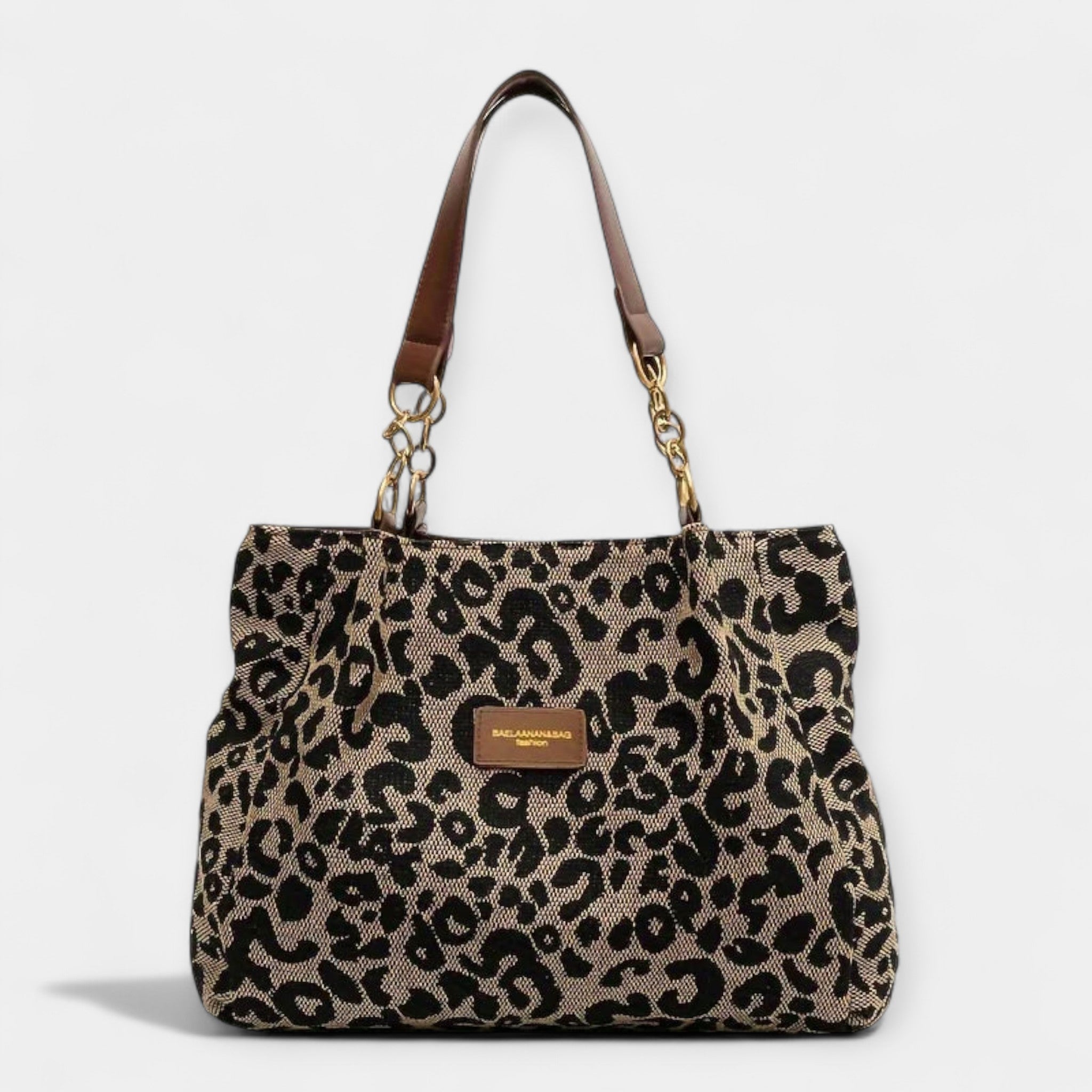 Lady Elena Animal Print Shoulder Bag