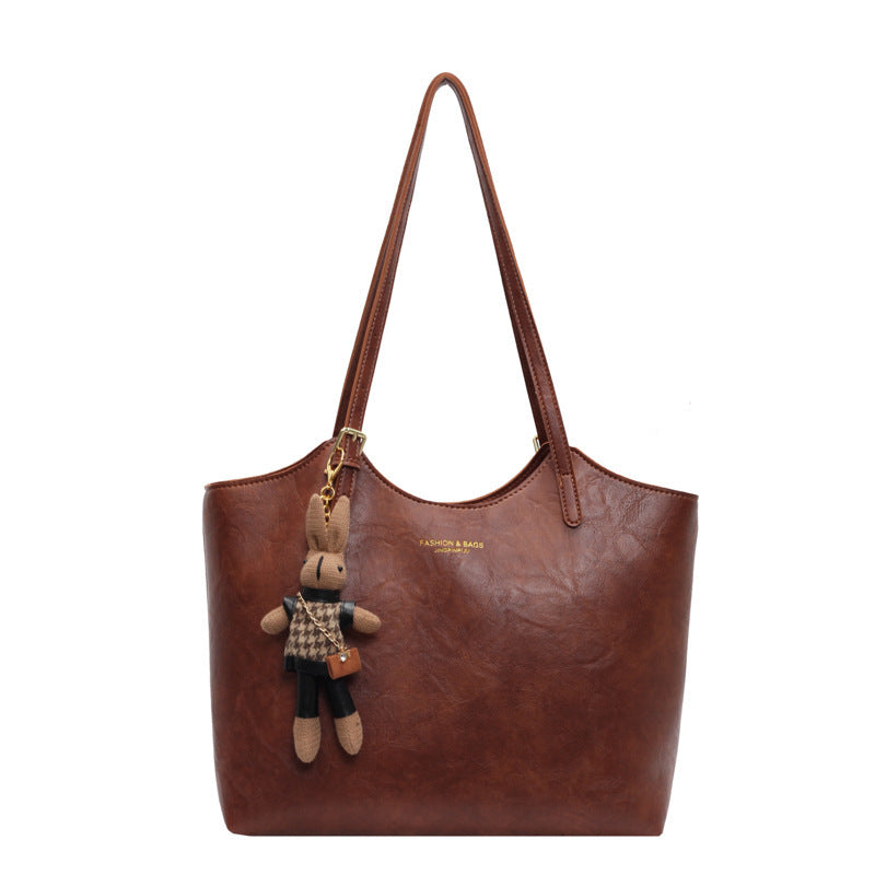 Lady Elsie CharmBun Tote Shoulder Bag