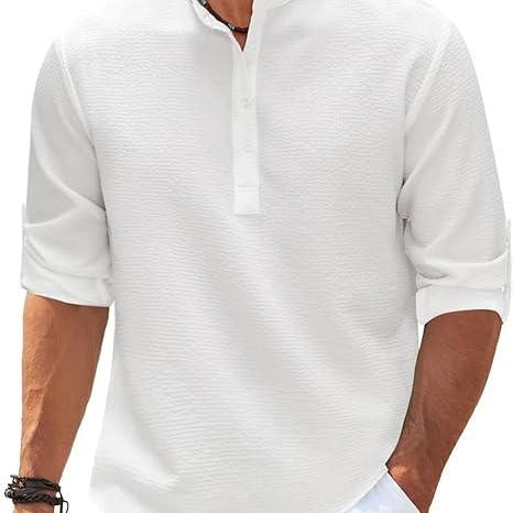Sir Abraham Roll-Up Long Sleeve Polo Shirt