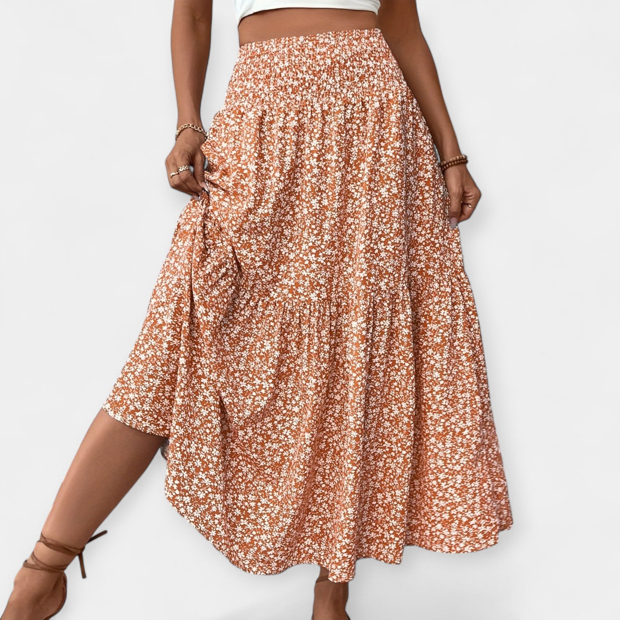 Lady Florence Floral Skirt