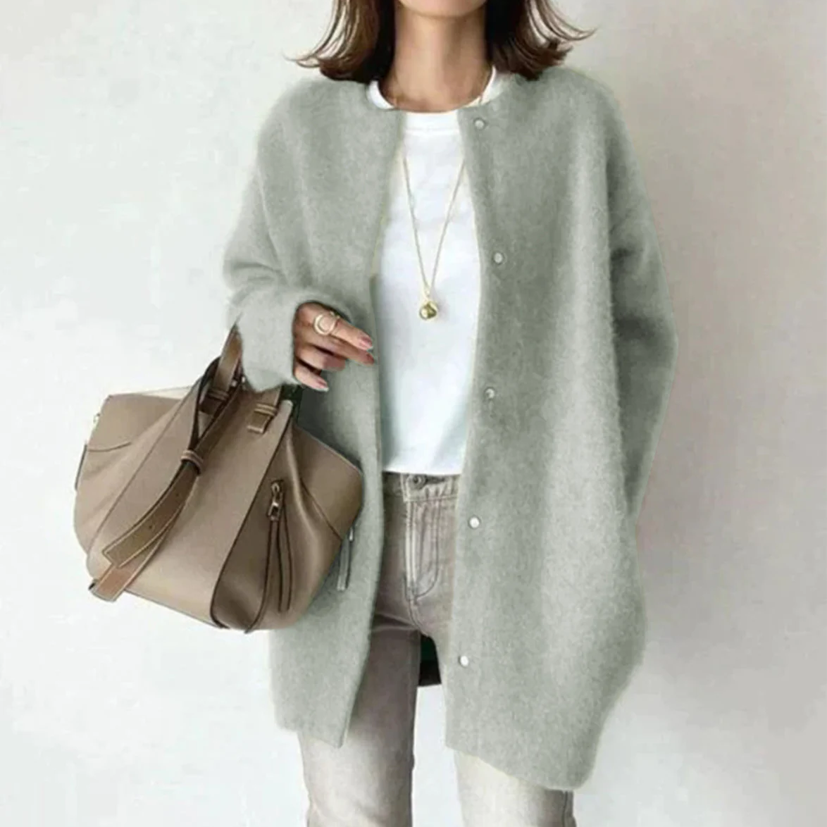 Lady Ruby Elegant Knit Cardigan