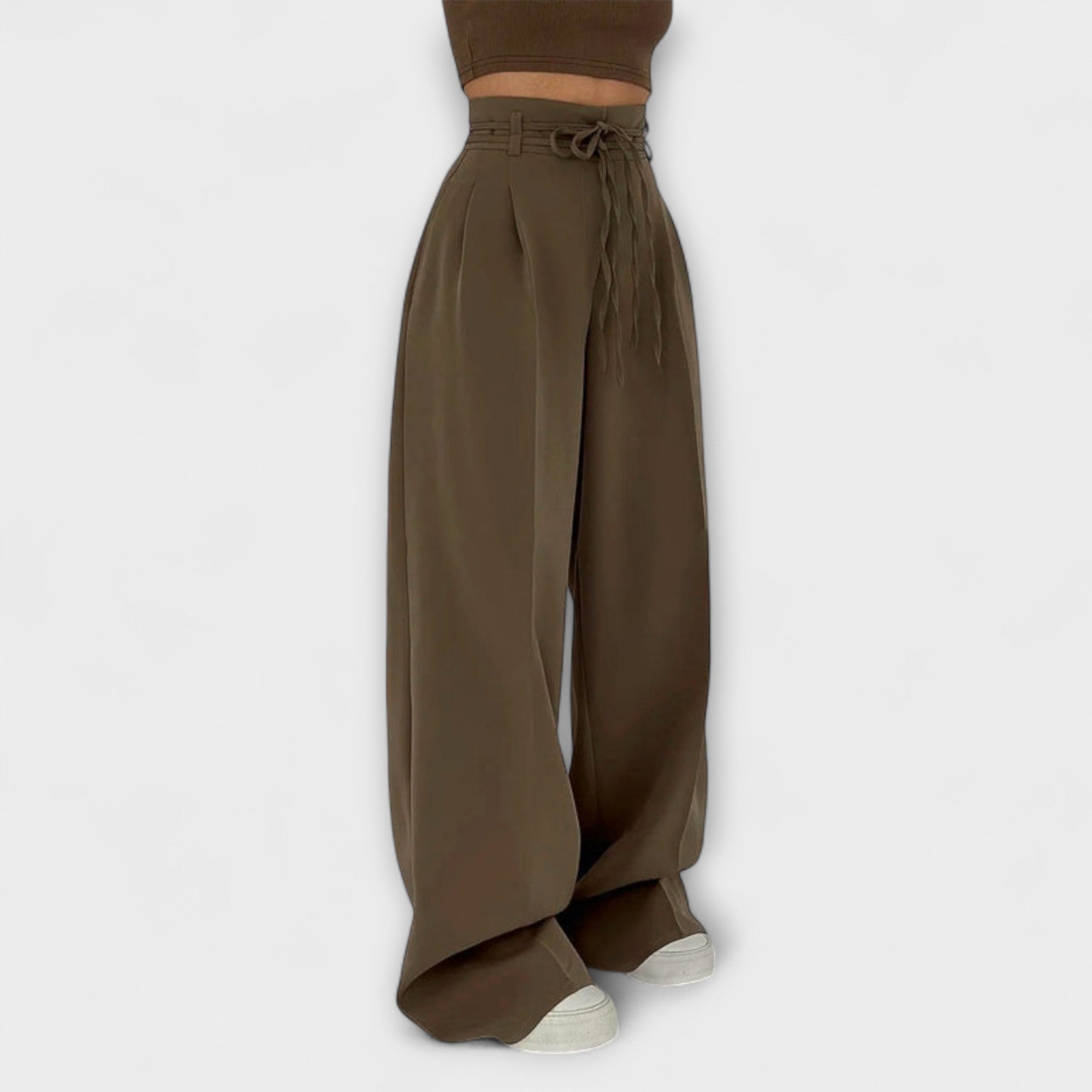 Lady Jill Drawstring Casual Trousers