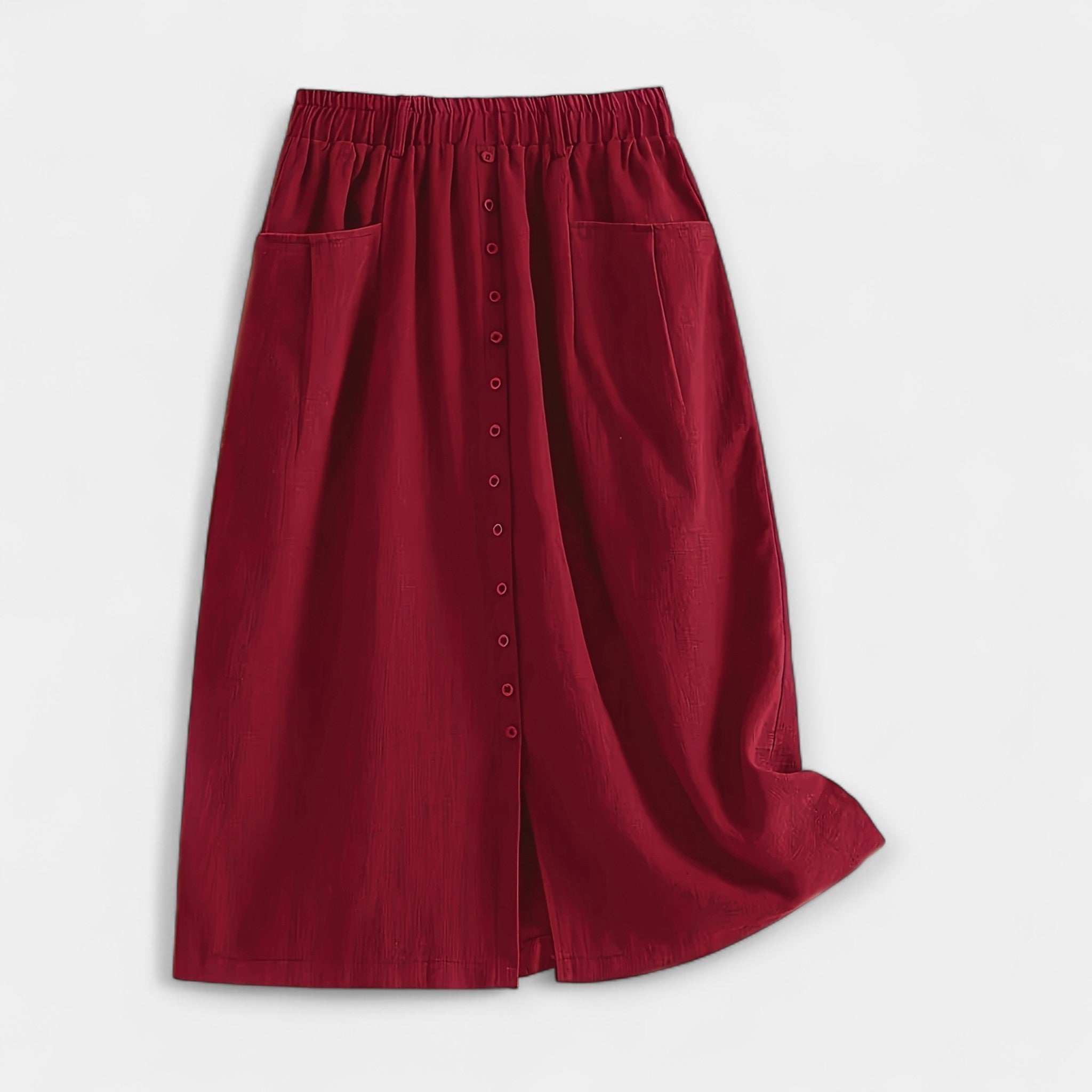 Lady Adelaide Midi Skirt with Vintage Flair