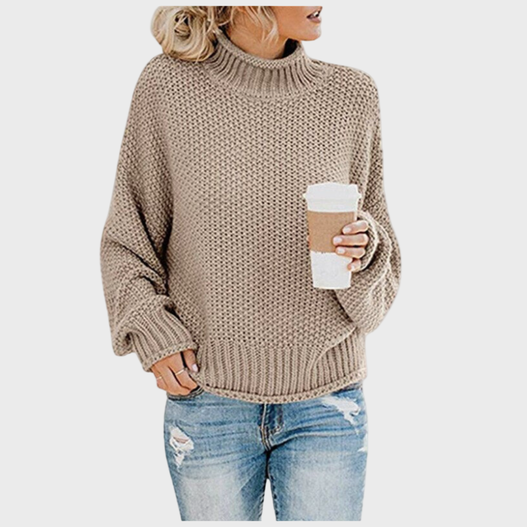 Lady Annabelle Everyday Knitted Turtleneck Jumper