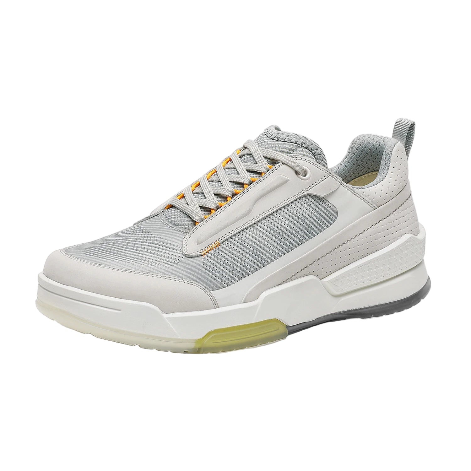 Sir Oswald Mesh Leather Trainers