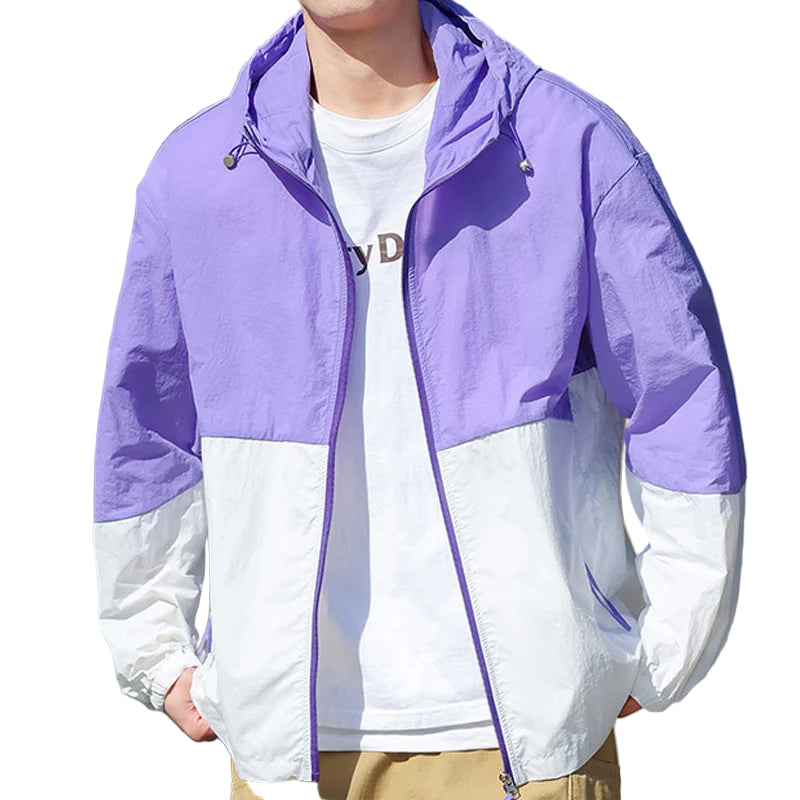 Sir Gideon UV-Protective Colourblock Windbreaker
