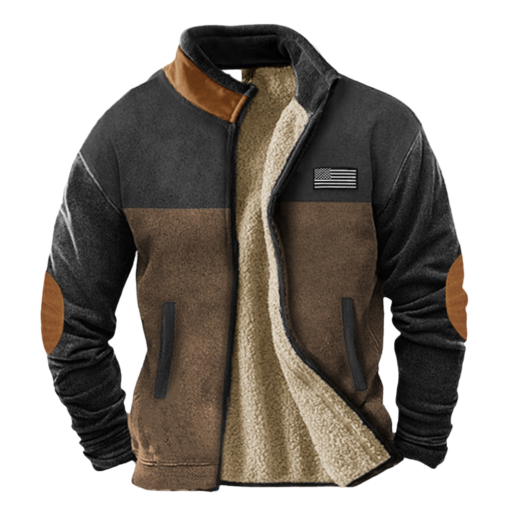 Sir Alfred Sherpa Bomber Jacket