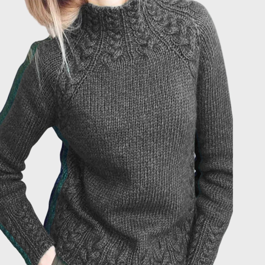 Lady Isolde Refined Knitted Turtleneck