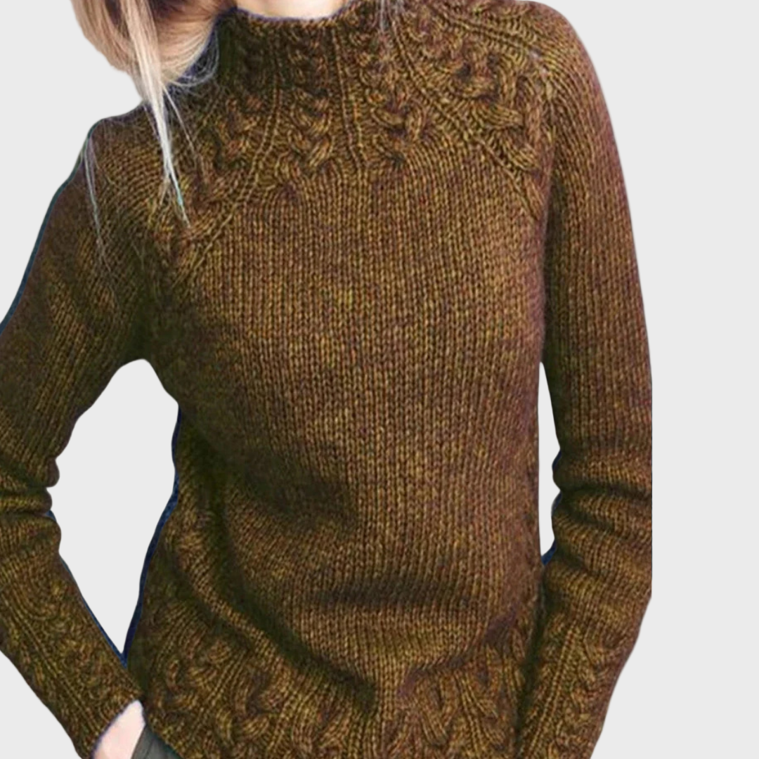 Lady Isolde Refined Knitted Turtleneck