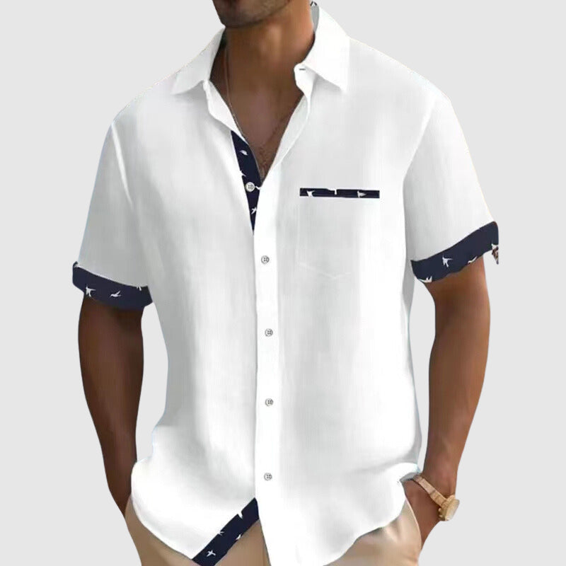 Sir Ramsey Check Pattern Short Sleeve Shirt