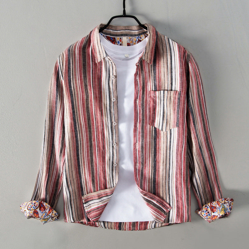 Sir Manuel Striped Long Sleeve Shirt