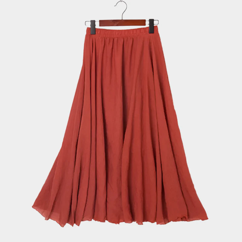 Lady Beatrice High-Waisted Elegant Skirt