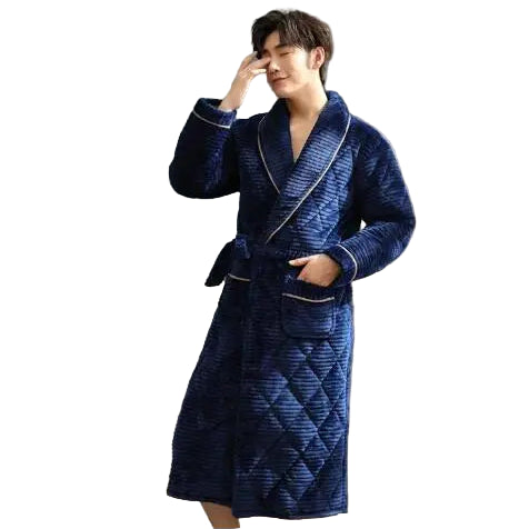 Sir Bruce Quilted Flannel Gown