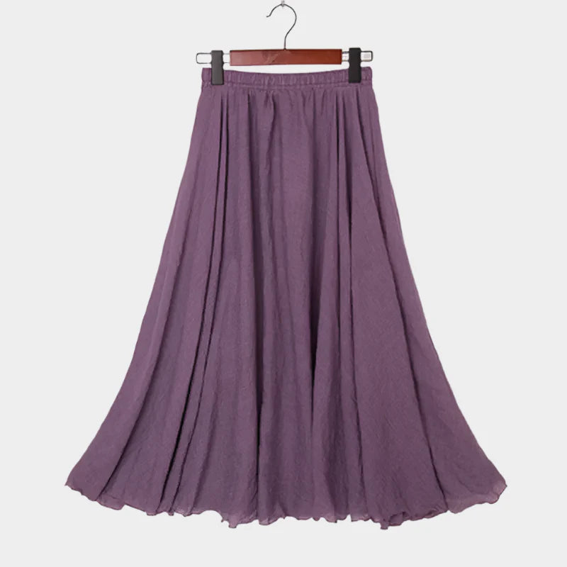 Lady Beatrice High-Waisted Elegant Skirt