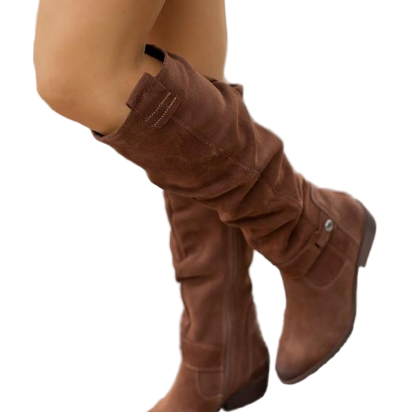 Lady Julia Knee-High Suede Boots