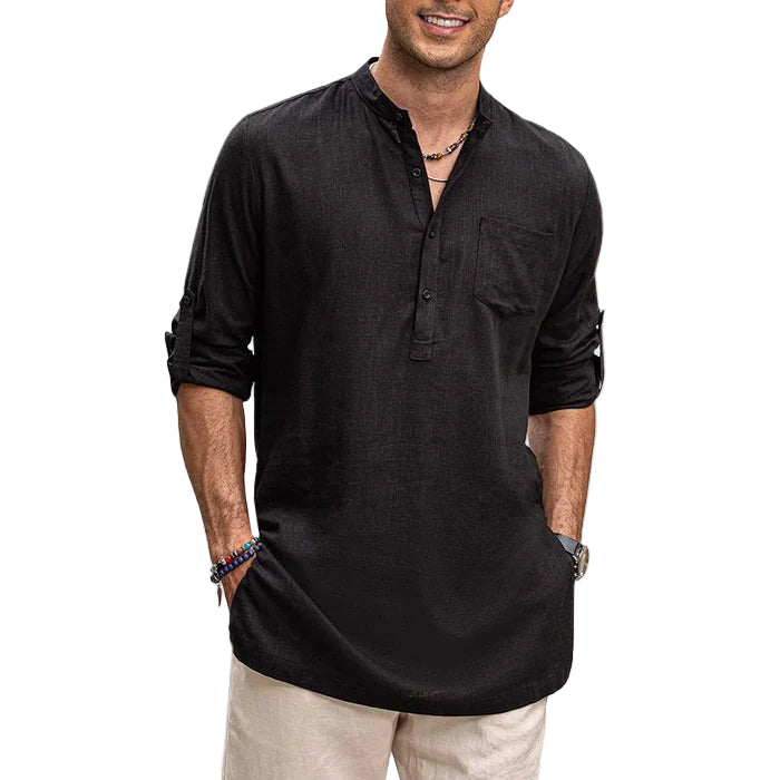 Sir Alfred Roll-Up Long Sleeve Shirt