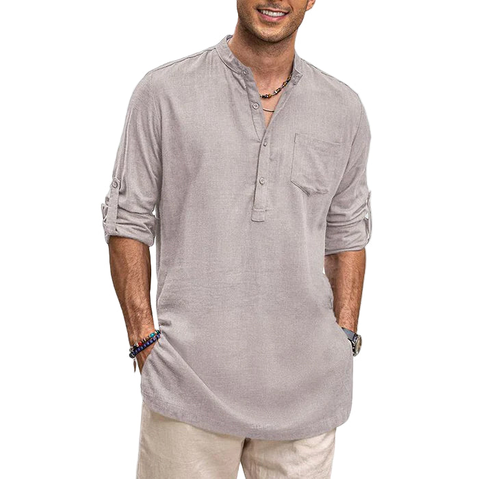 Sir Alfred Roll-Up Long Sleeve Shirt