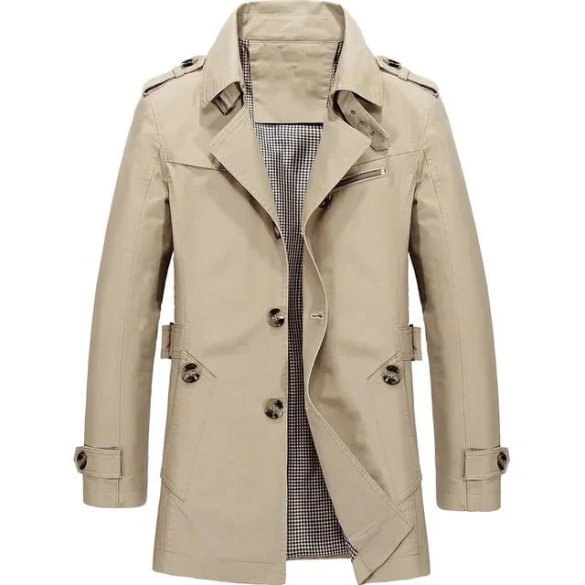 Sir Harold Classic and Casual Trench Coat