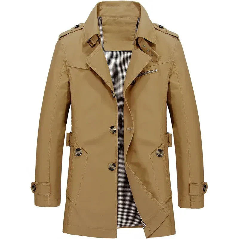 Sir Harold Classic and Casual Trench Coat