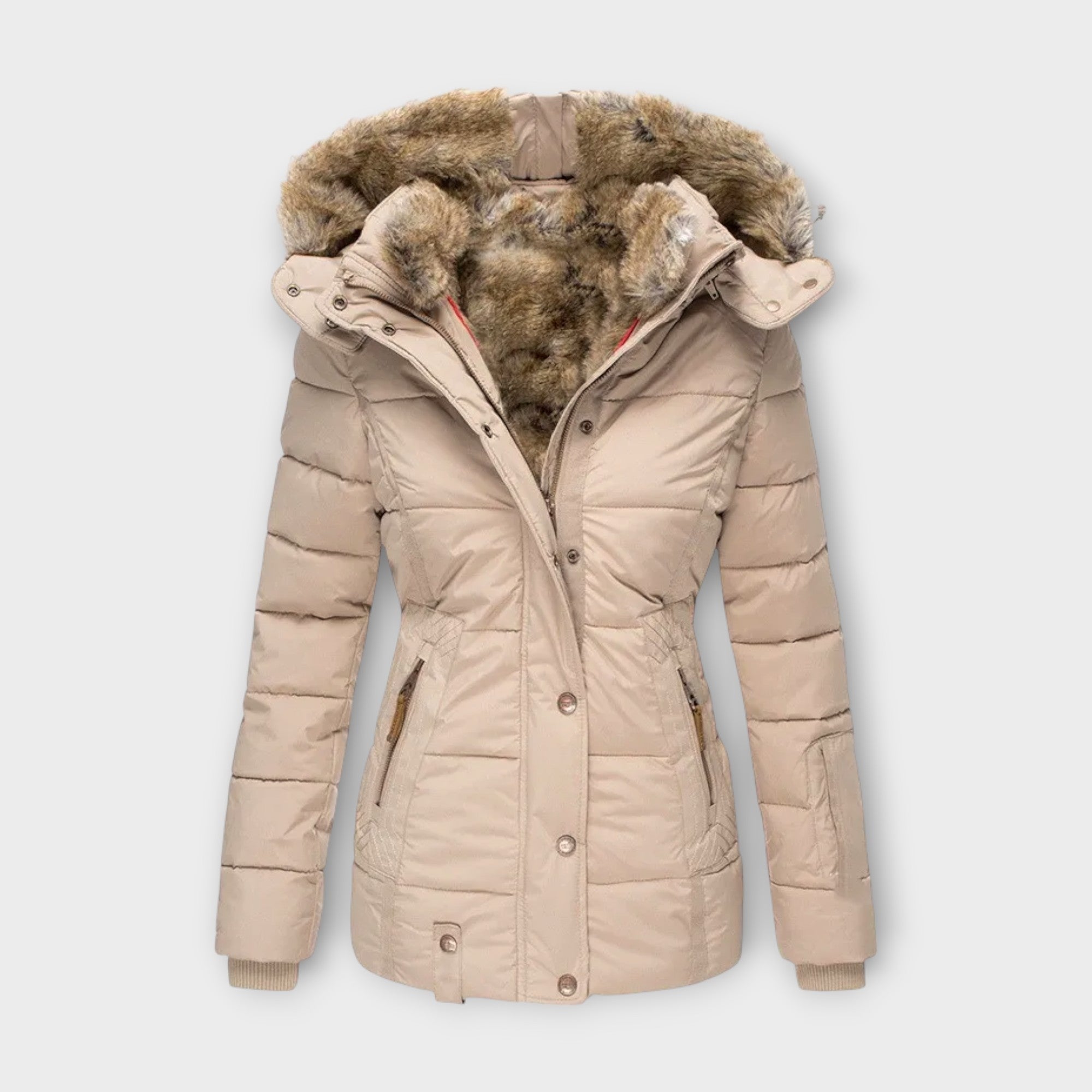 Lady Charlotte Cosy Jacket with Fur