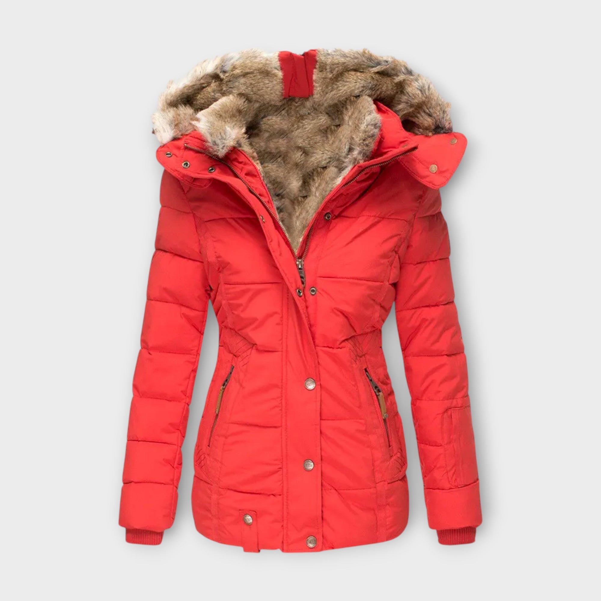 Lady Charlotte Cosy Jacket with Fur