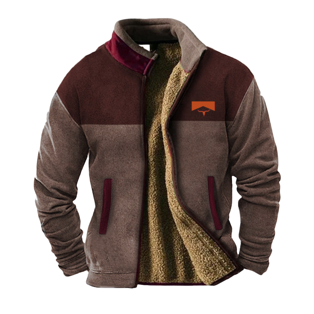 Sir Alex Casual Sherpa Bomber Jacket