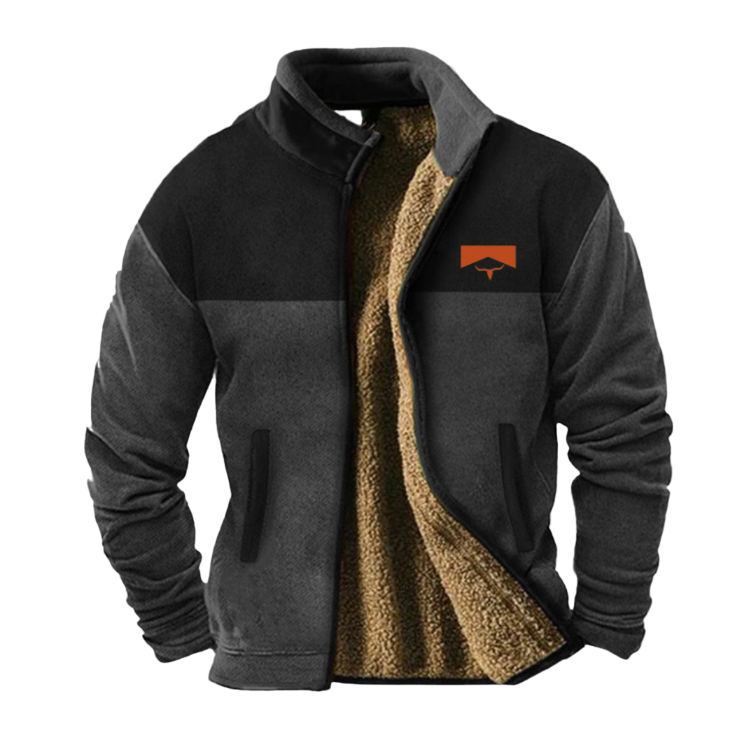 Sir Alex Casual Sherpa Bomber Jacket