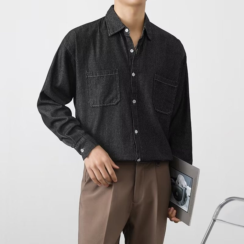 Sir Rob Front Button Closure Long Sleeve Shirt