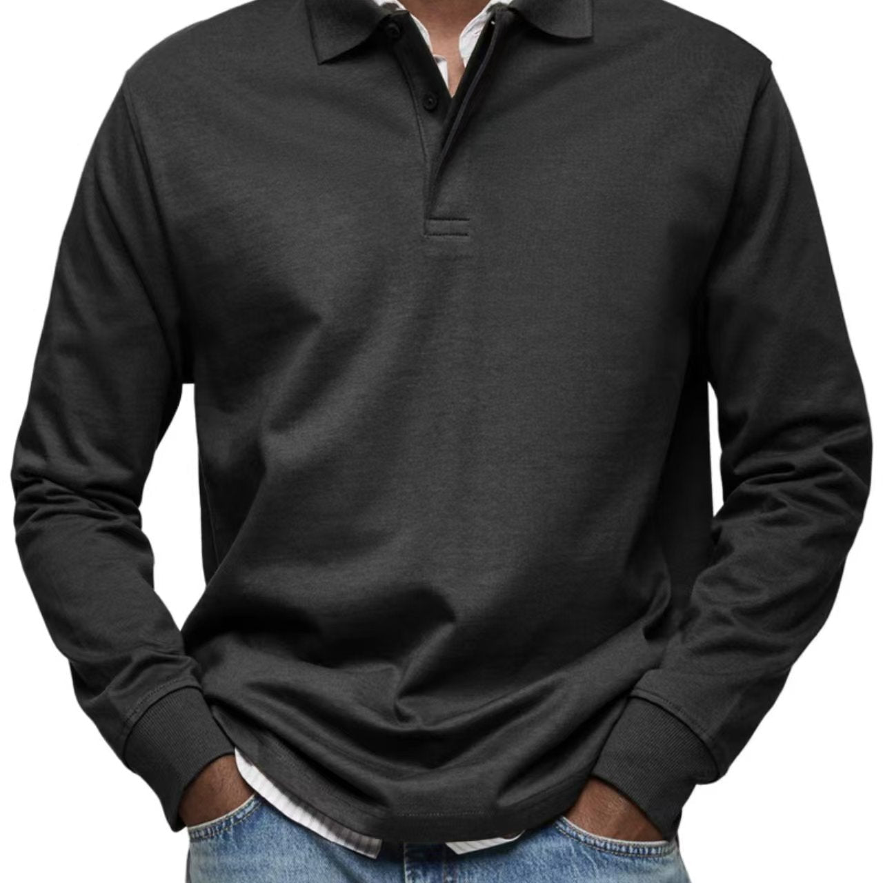 Sir Daniel Long Sleeve Polo Shirt