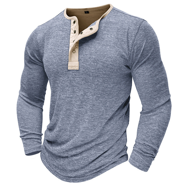 Sir Carl Cotton Blend Long Sleeve Polo Shirt
