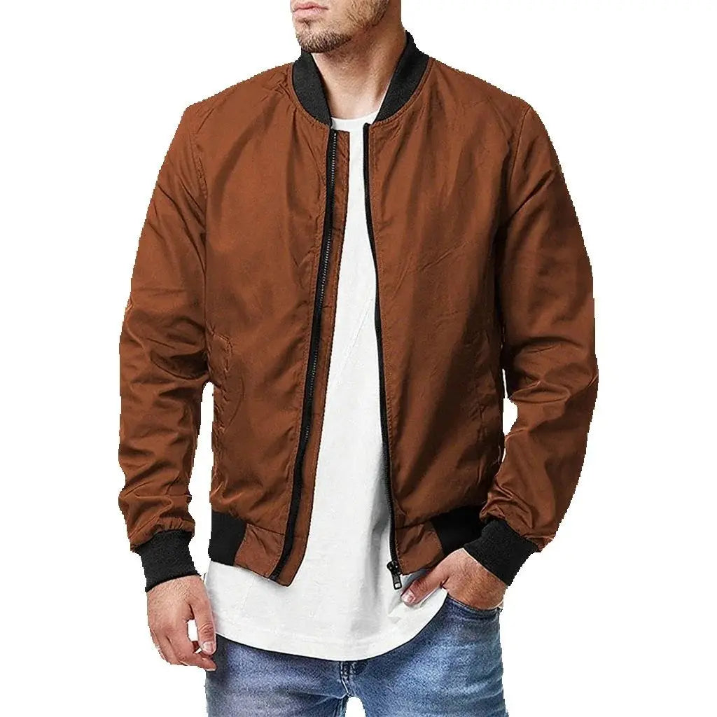 Sir Aldric Military Windbreaker Bomber Jacket