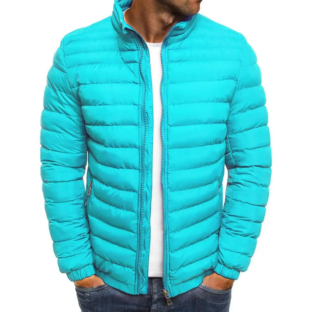 Sir George Slim Fit Stand Collar Puffer Jacket
