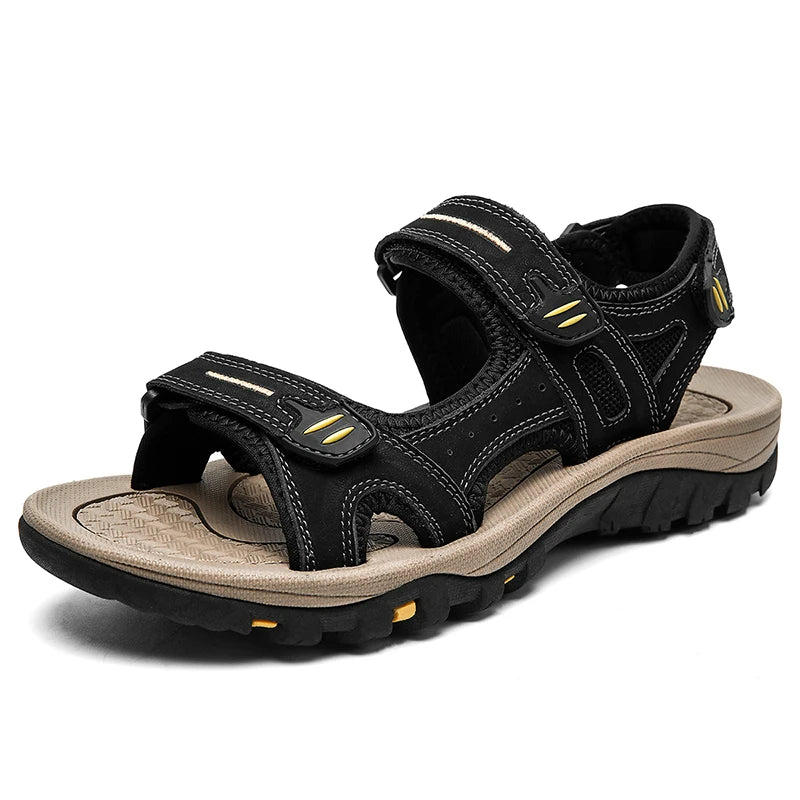 Sir Reginald Leather Sandals