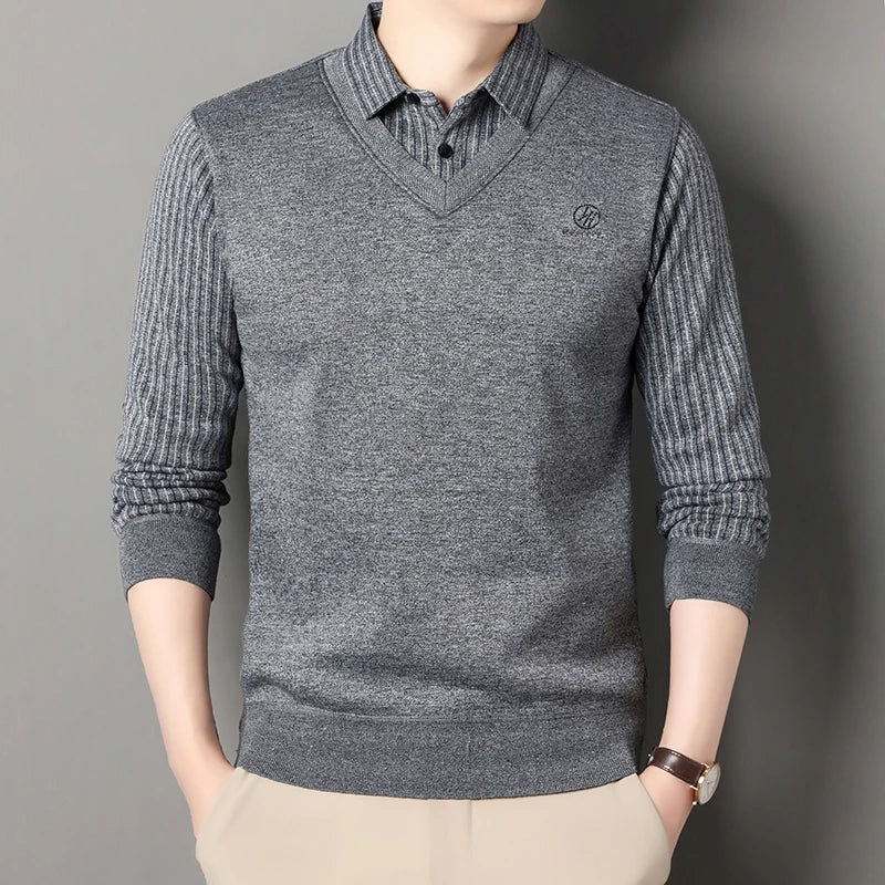 Sir Frank Fleece-Lined Pullover