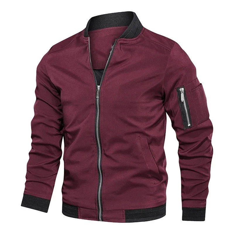 Sir Hugo Lightweight Sports Bomber Jacket