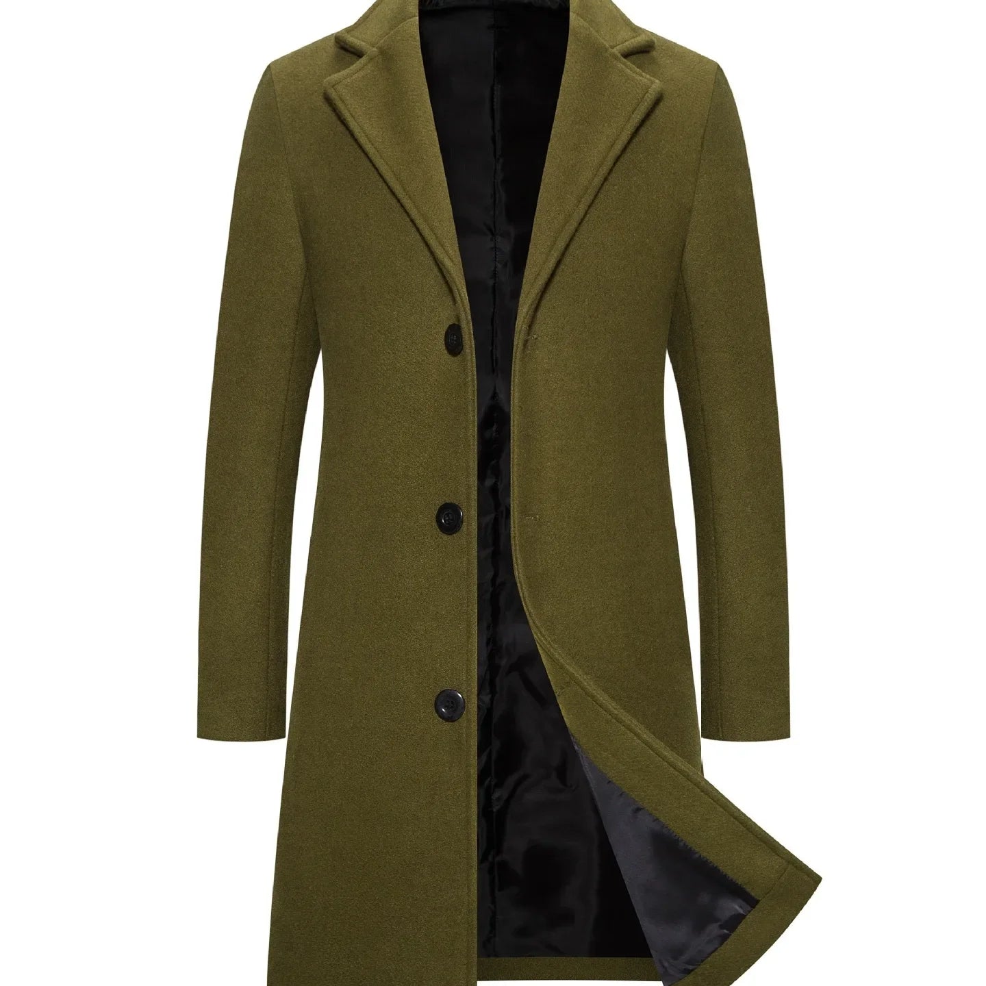 Sir Clarence Casual Single-Breasted Trench Coat