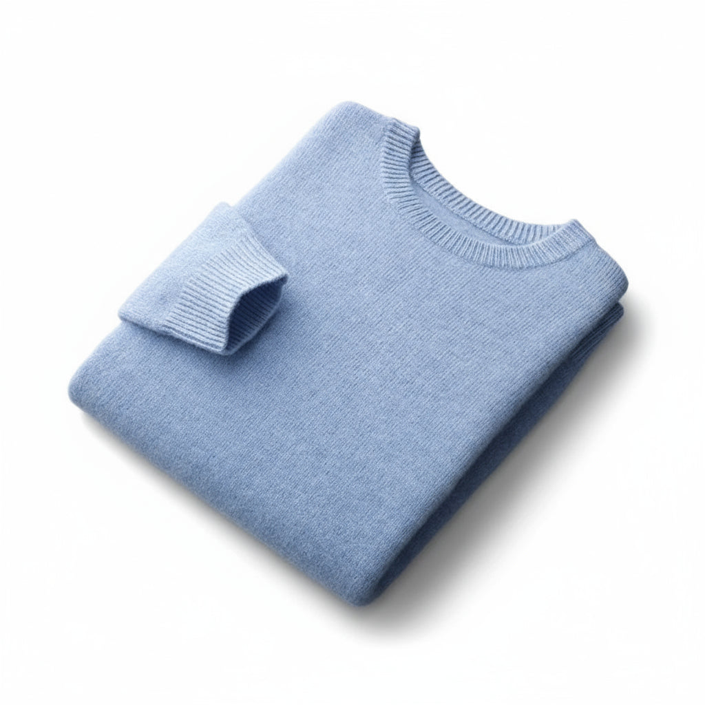 Sir Donovan Thick Wool Round-Neck Pullover