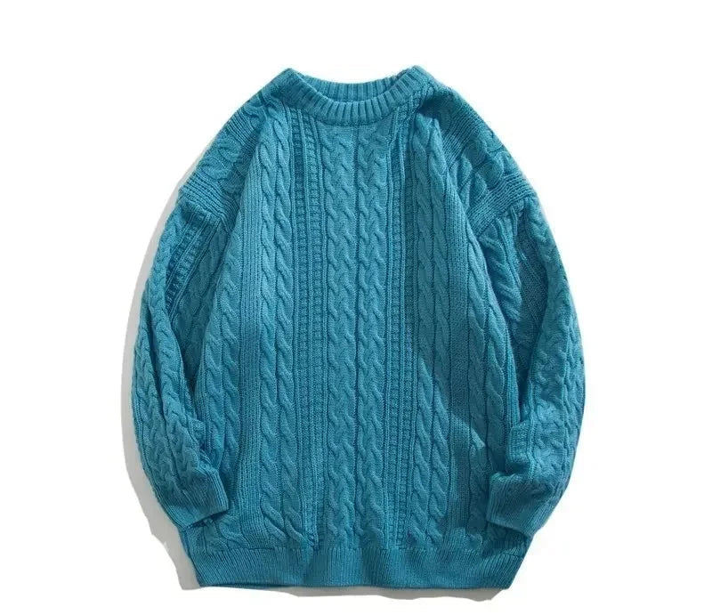 Sir Thomas Twist-Knit High Neck Jumper