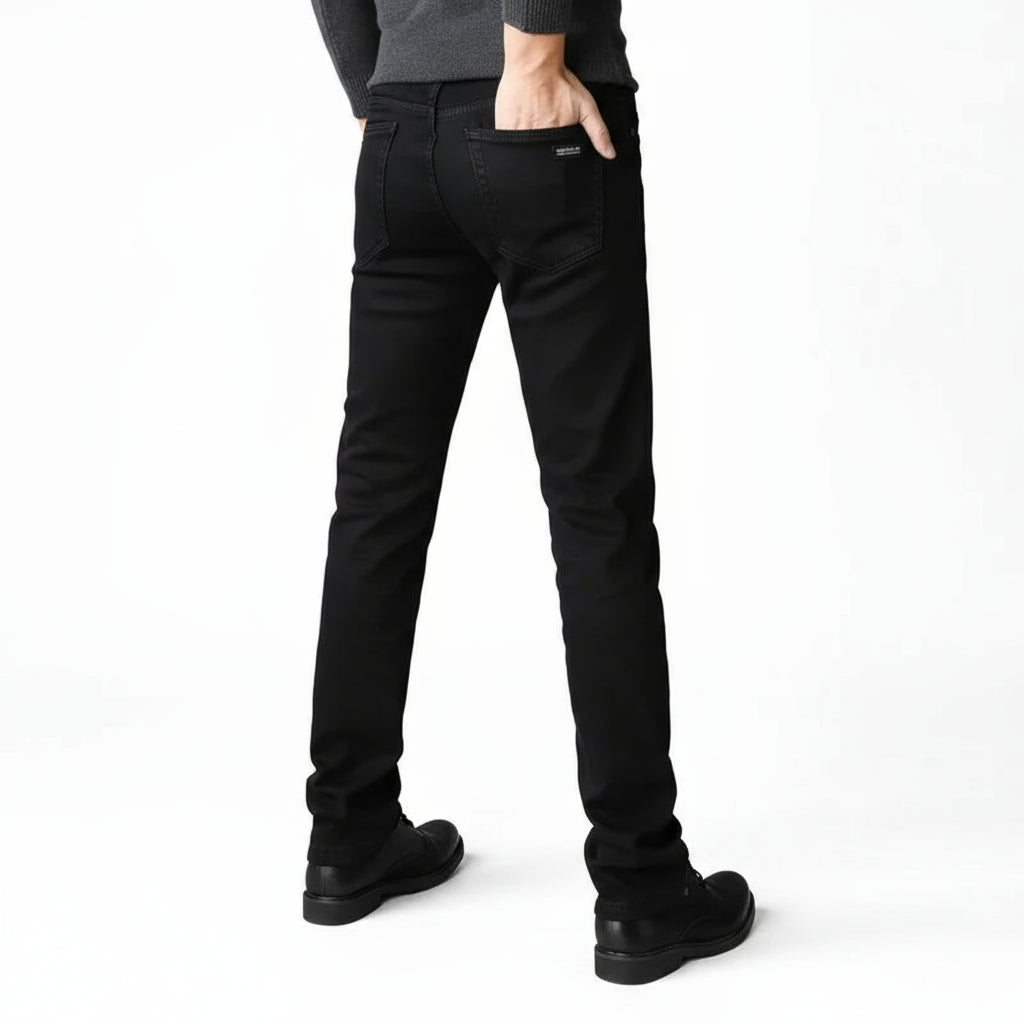 Sir Nick Stretch Denim Biker Trousers